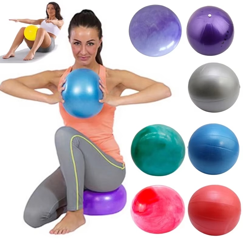 Pilates Yoga Ball Exercises - كرة يوغا جديدة مقاس 25 سم