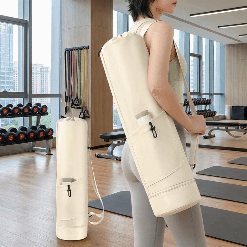 Yoga Mat Bag Carrier - حقيبة تخزين لحصيرة اليوغا كبيرة السعة