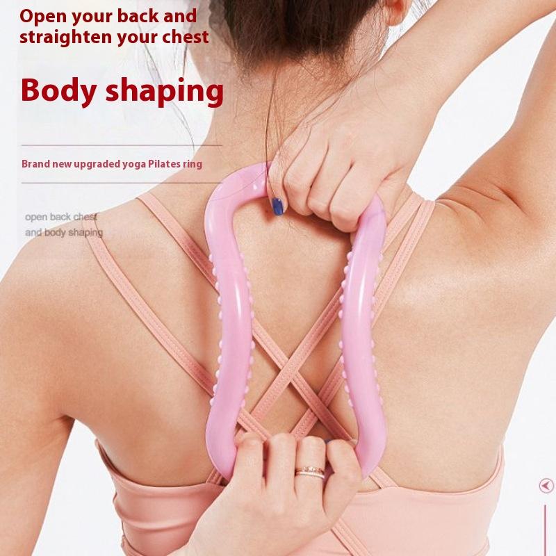Pilates Yoga Resistance Ring - حلقة اليوغا والبيلاتس للتمدد، معدات اللياقة