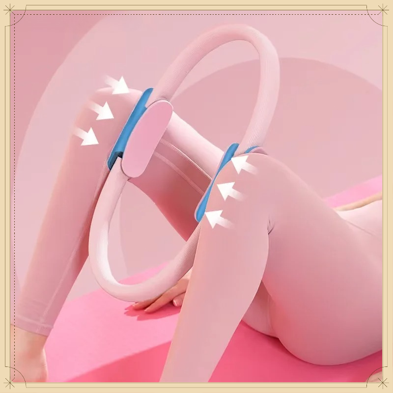Pilates Yoga Resistance Ring - حلقة بيلاتس السحرية لتمارين اللياقة البدنية،