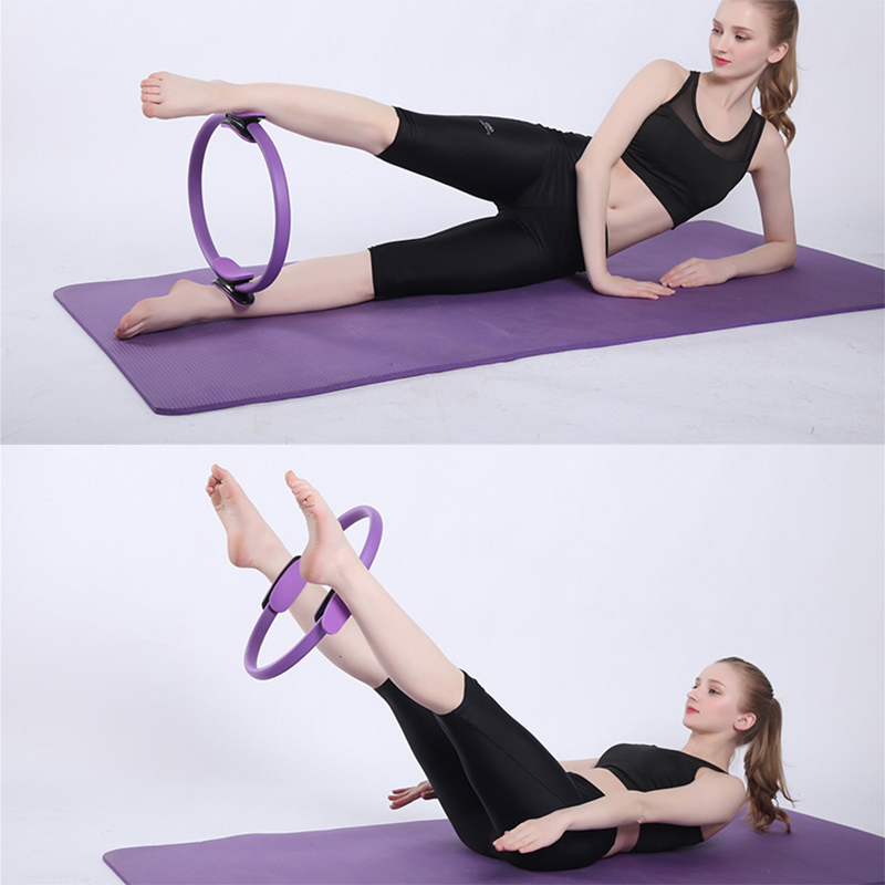 8 قطع بيلاتيس حلقة حلقة مجموعة - مراجعة Pilates Yoga Resistance Ring وسعره