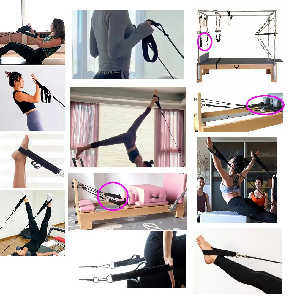 حزام مطاطي مزدوج الحلقات لتمار - مراجعة Pilates Yoga Resistance Ring وسعره