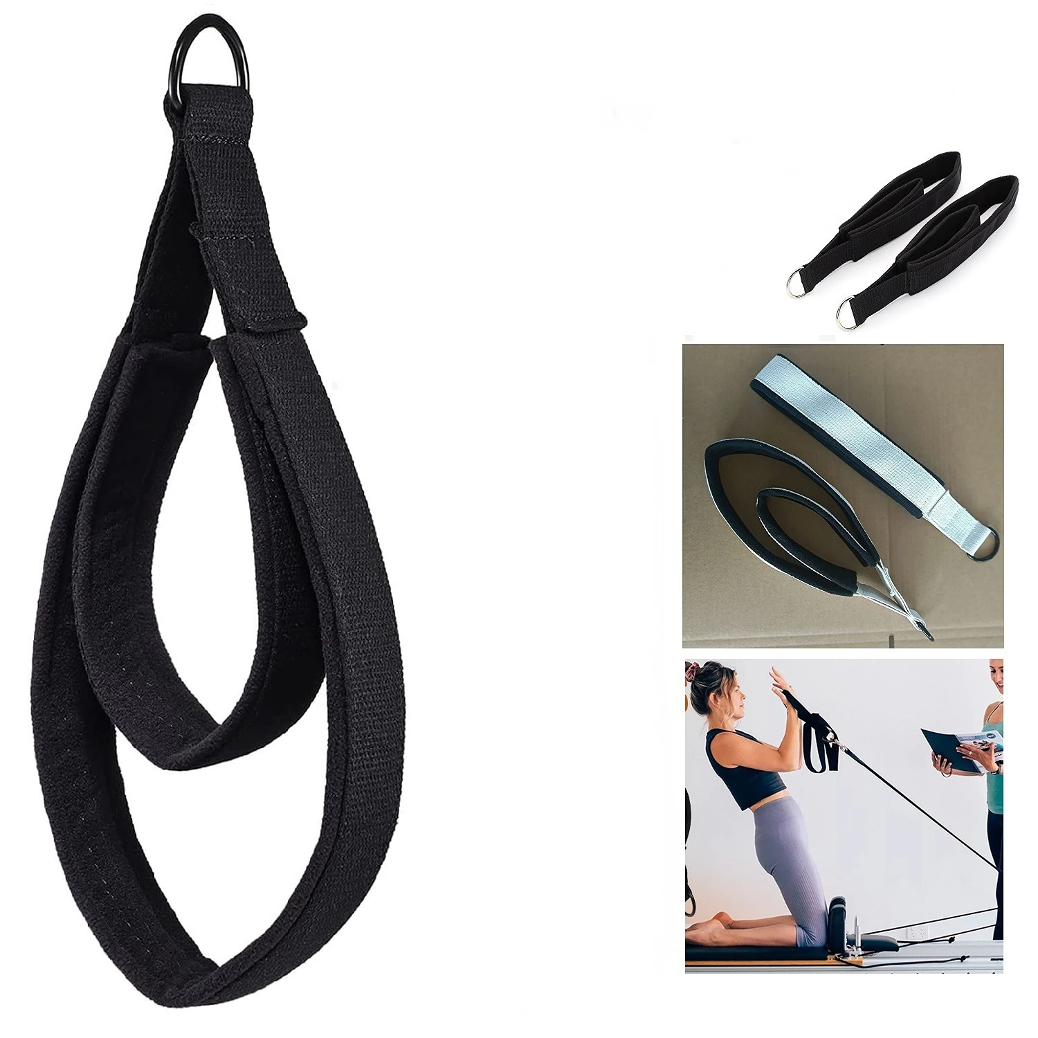 حزام مطاطي مزدوج الحلقات لتمار - مراجعة Pilates Yoga Resistance Ring وسعره