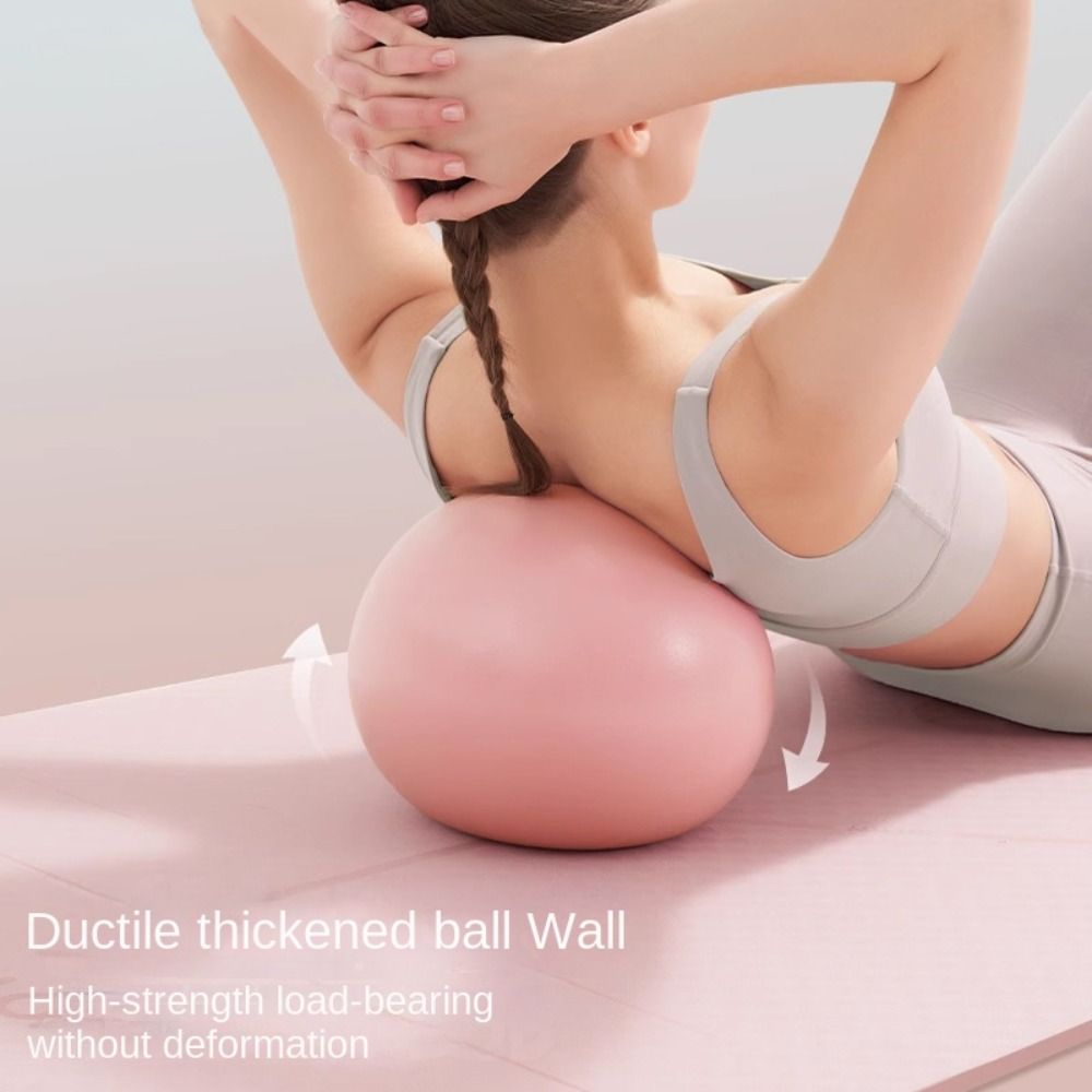 كرة يوغا من مادة PVC مقاومة لل - مراجعة Pilates Yoga Ball Exercises وسعره