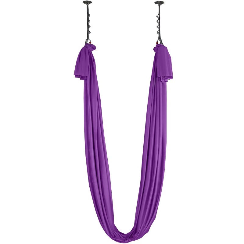 أرجوحة يوغا هوائية بنفسجية 202 - مراجعة Aerial Silk Hammock وسعره