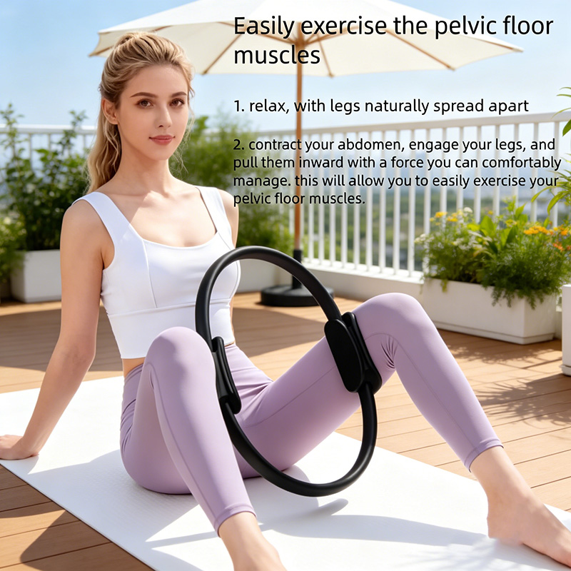 حلقة بيلاتس مرنة لليوجا والليا - مراجعة Pilates Yoga Resistance Ring وسعره