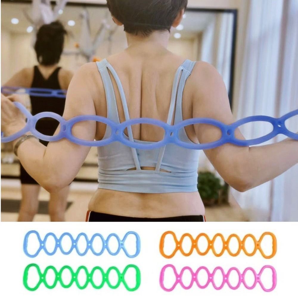 شريط مقاومة مرن بـ 7 حلقات، مح - مراجعة Pilates Yoga Resistance Ring وسعره