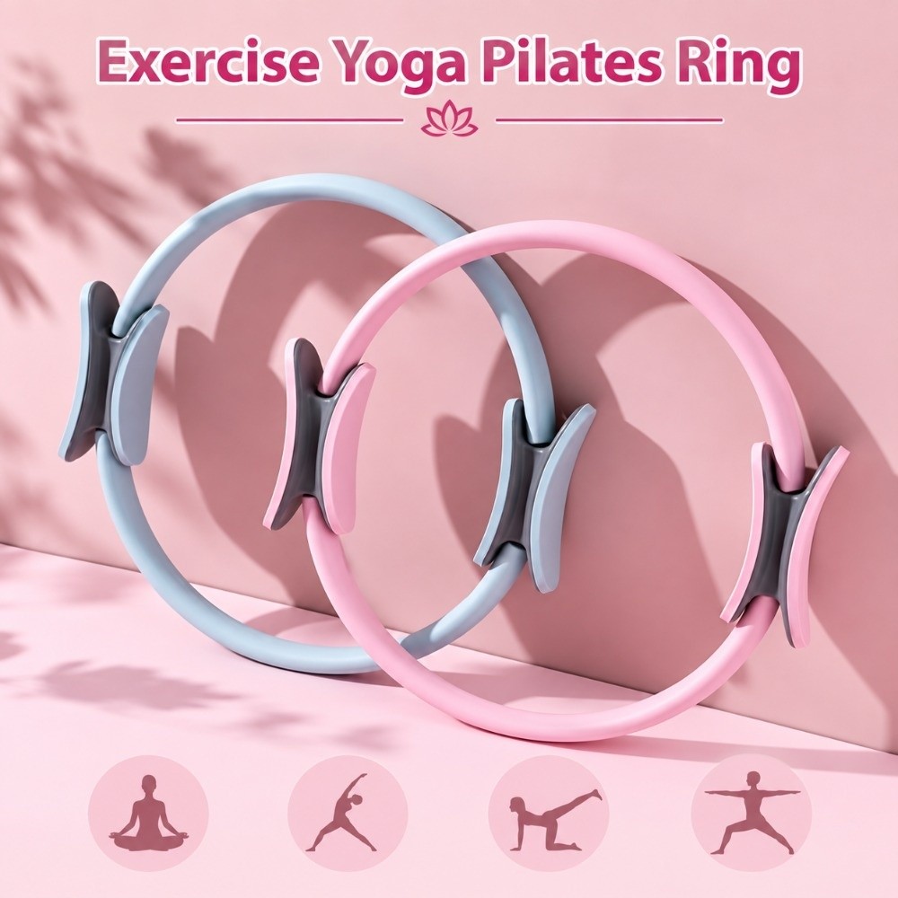 حلقة تمارين اليوجا والبيلاتس ا - مراجعة Pilates Yoga Resistance Ring وسعره