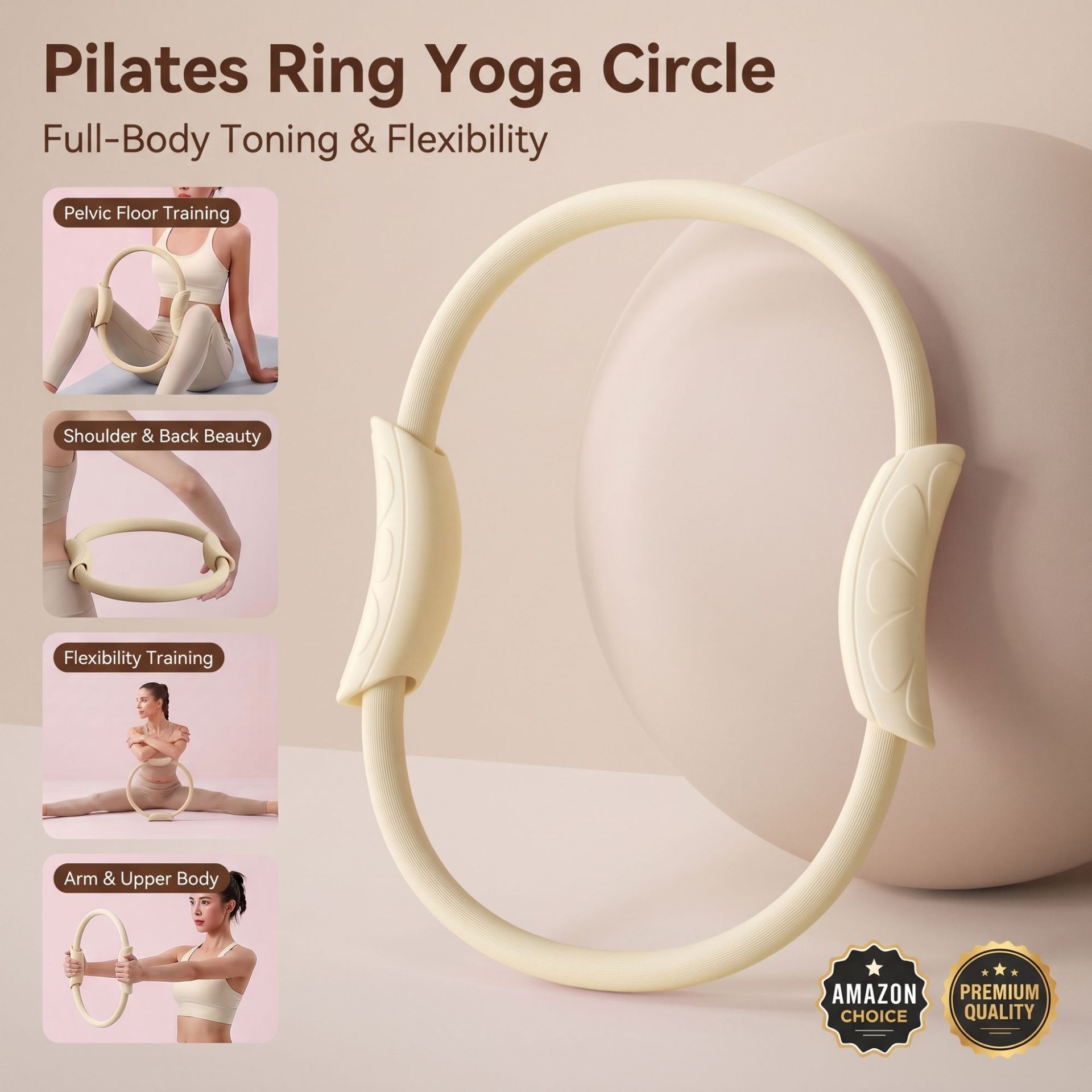 حلقة البيلاتس، حلقة اليوجا، تد - مراجعة Pilates Yoga Resistance Ring وسعره