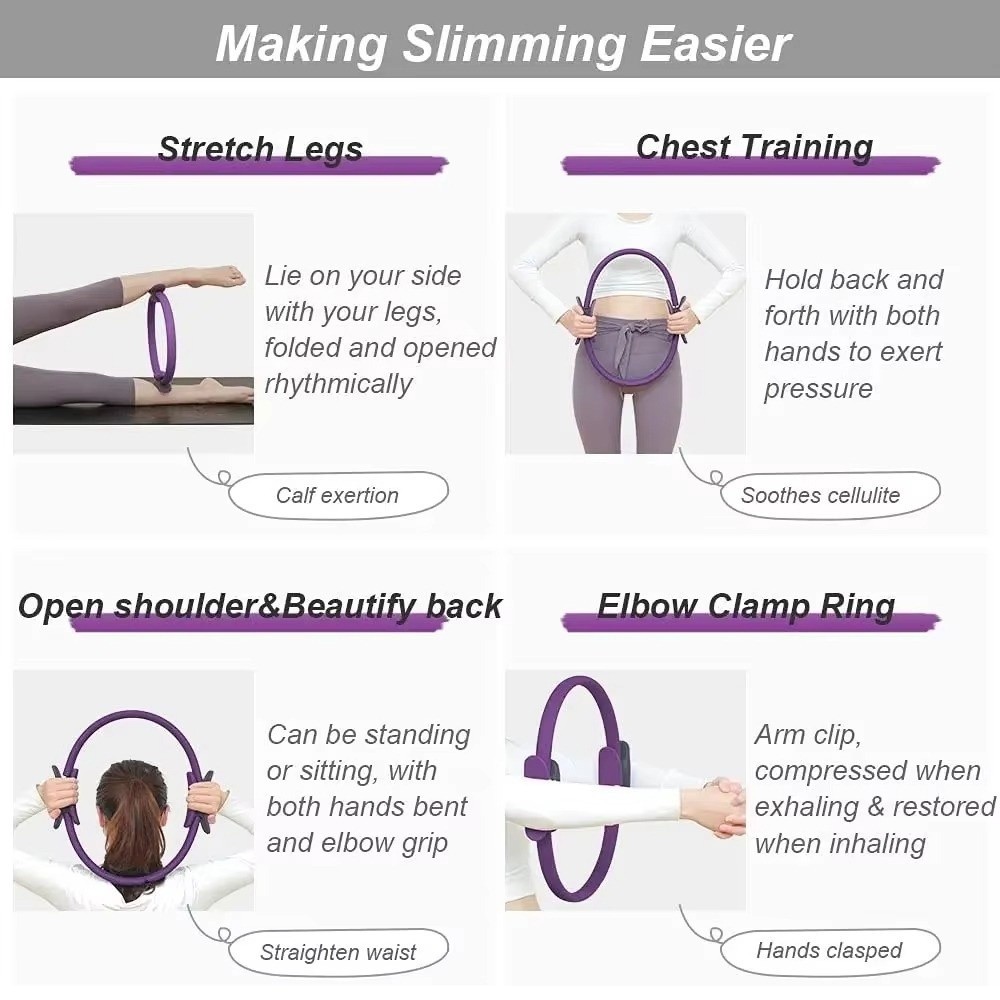 حلقة يوغا للتمارين الرياضية، م - مراجعة Pilates Yoga Resistance Ring وسعره