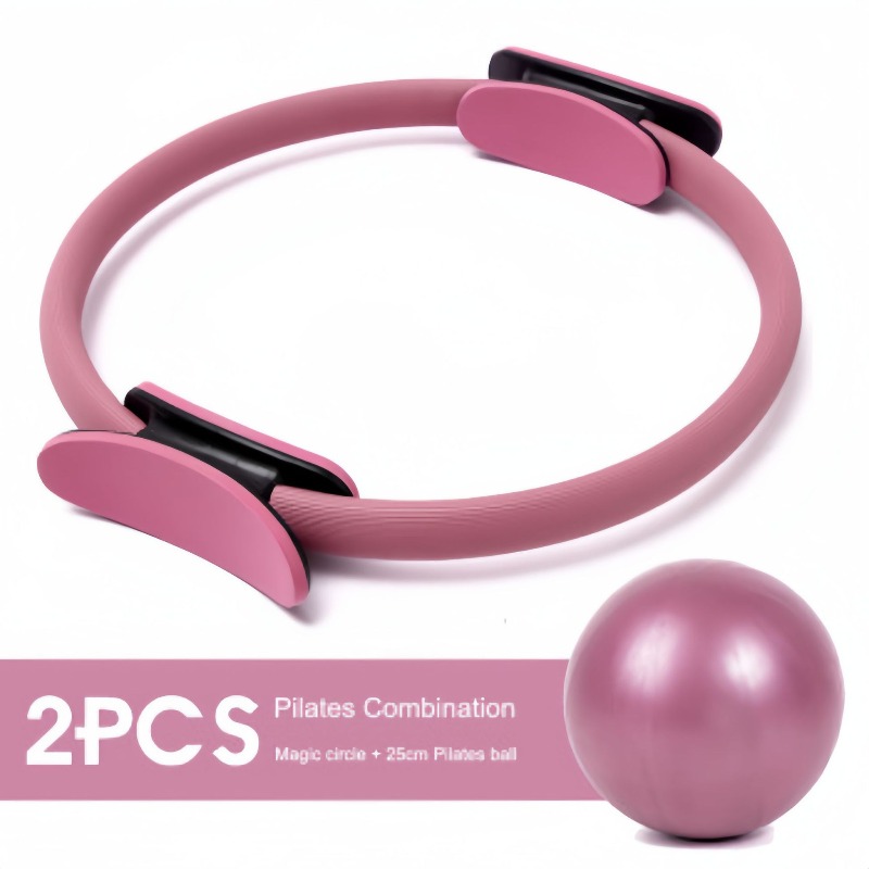 مجموعة حلقات يوجا وبيلاتس بطول - مراجعة Pilates Yoga Resistance Ring وسعره