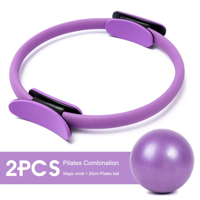 مجموعة حلقات يوجا وبيلاتس بطول - مراجعة Pilates Yoga Resistance Ring وسعره