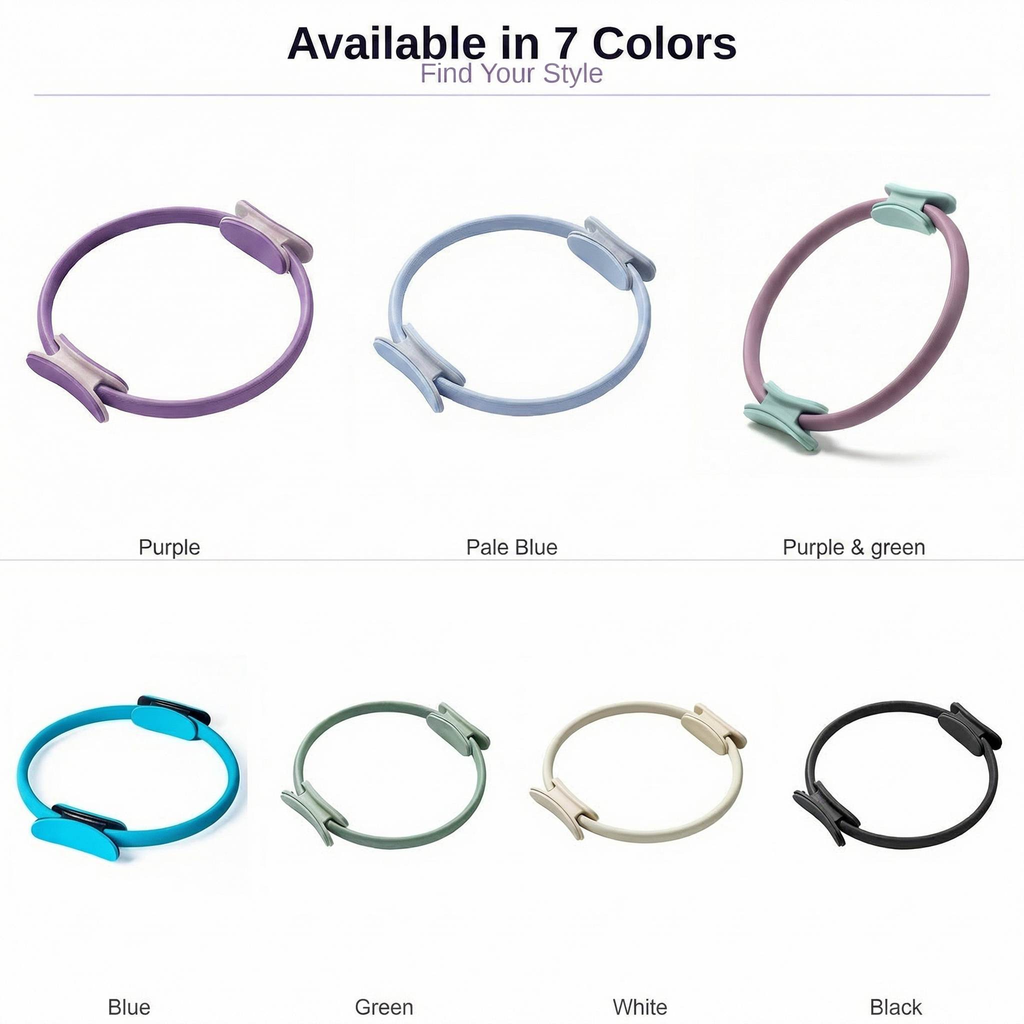 حلقة بيلاتس بقطر 38 سم، حلقة ي - مراجعة Pilates Yoga Resistance Ring وسعره