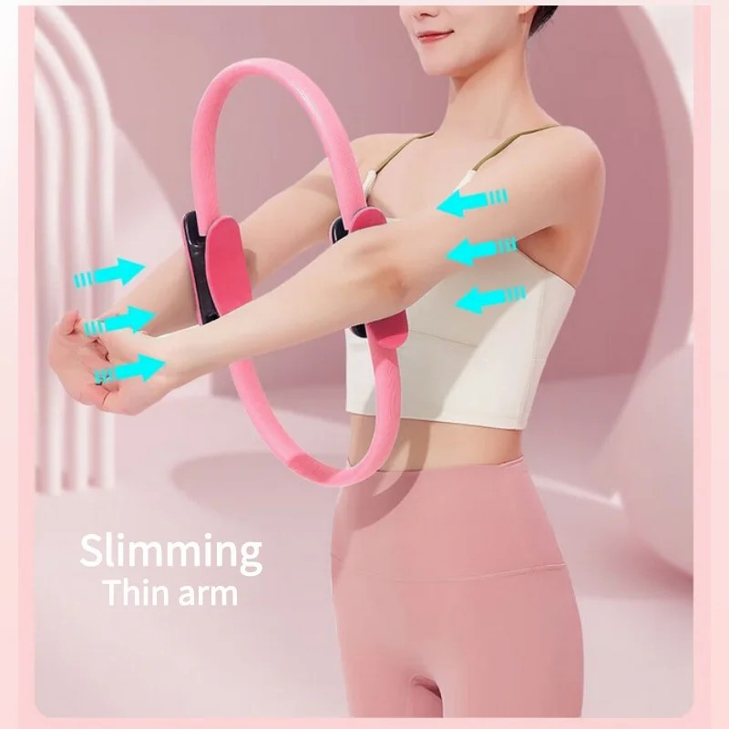 حلقة بيلاتس السحرية لتمارين ال - مراجعة Pilates Yoga Resistance Ring وسعره