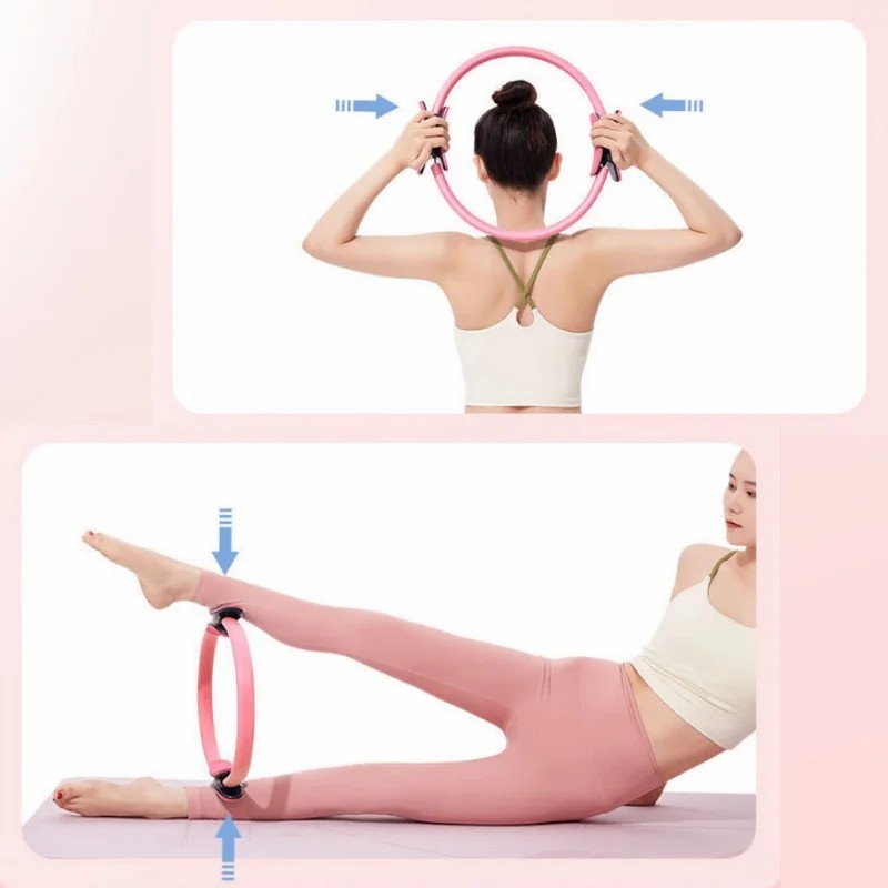 حلقة بيلاتس السحرية لتمارين ال - مراجعة Pilates Yoga Resistance Ring وسعره