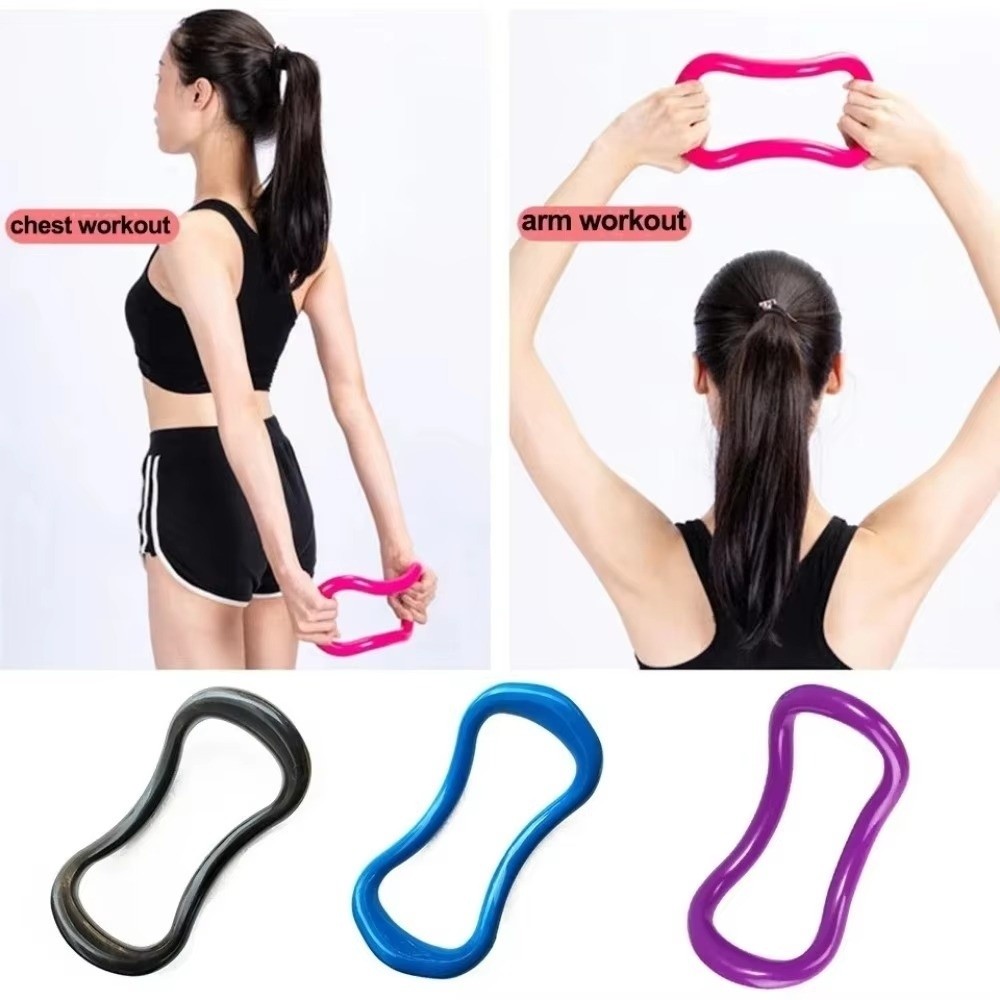 حلقة تمارين اليوغا لتدليك اللف - مراجعة Pilates Yoga Resistance Ring وسعره