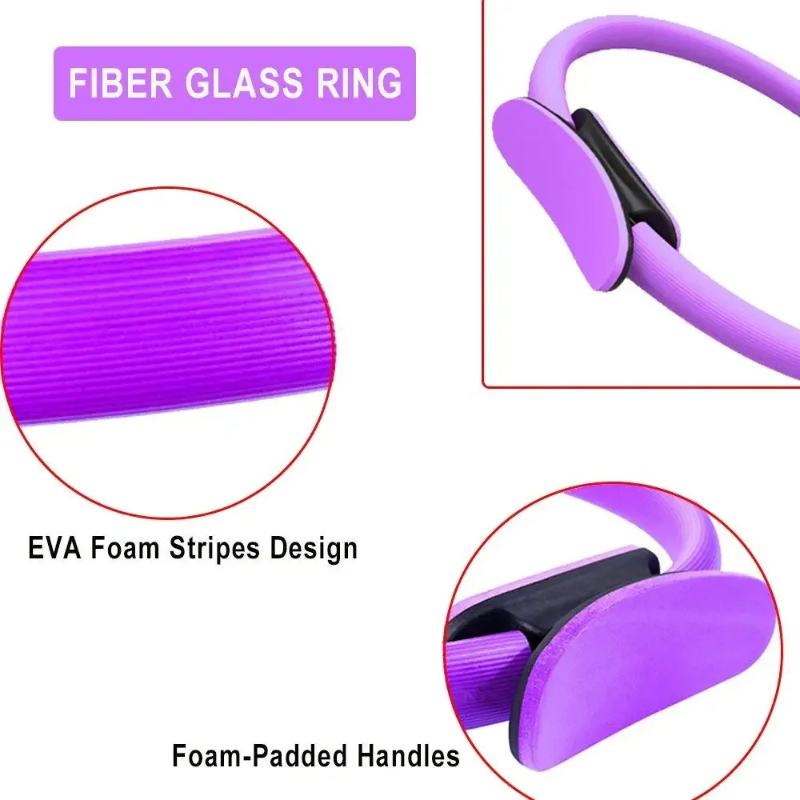 بيلاتيس دائرة اليوغا الجمال ال - مراجعة Pilates Yoga Resistance Ring وسعره