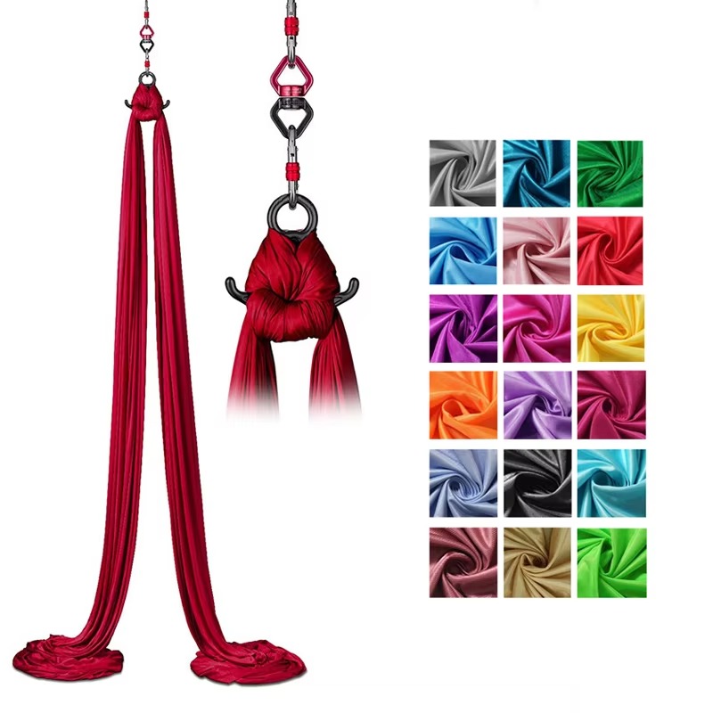 أرجوحة يوغا هوائية مضادة للجاذ - مراجعة Aerial Silk Hammock وسعره